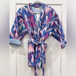 NWT- MAREA Ikat Quilted Coat